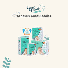 Rascal+Friends Premium Adhesive Newborn Nappy Diapers