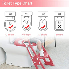 Potty Training Toilet Seat with Ladder for toddlers