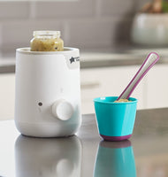 Tommee Tippee 3-in-1 Advanced Electric Bottle and Food Pouch Warmer, Warms Feeds Fast, White